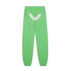 Sp5der Classic Sweatpants 'Slime Green'