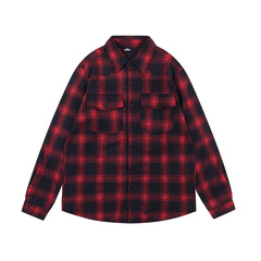 Street Ace We11done Oversized Plaid Shirt