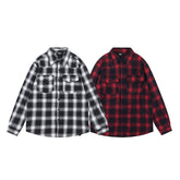 Street Ace We11done Oversized Plaid Shirt