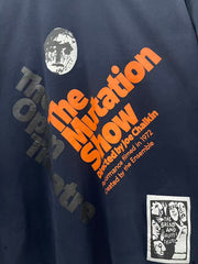 Play Hollywood The Mutation Show Theatre Print Distressed Cropped Tee