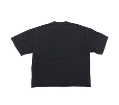 Play Hollywood KIARI OFFSET Portrait Print Distressed Cropped Tee