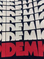 Play Hollywood The Fame Epidemic Slogan‑Print Distressed Cropped Tee