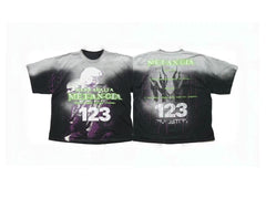 RRR123 Rivington Metanoia 123 Dark Cyber Graphic Oversized Tee