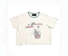Play Hollywood Back To Life Print Cropped Tee
