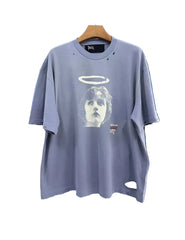 Play Hollywood Halo Portrait Print Tee