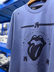 Play Hollywood Rolling Stones Tongue Print Tee