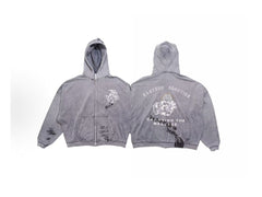 Play Hollywood Eastern Counties Zip‑Up Graffiti Hoodie