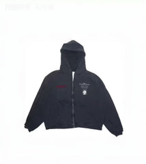 Play Hollywood Legends Rest Here Graphic Zip‑Up Hoodie