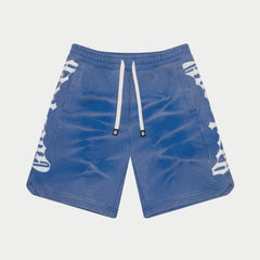 Courtside Shorts (Blue Tie Dye)