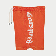 Courtside Shorts (Orange Wash)