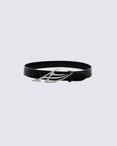 Deconstructed Thorn Unisex Leather Belt