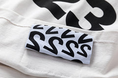RRR123 Cracked Portrait Graphic Oversized T‑Shirt