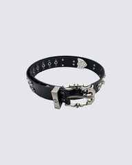 Studded Hip-Hop Punk Belt
