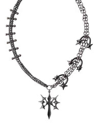Punk Gothic Subcultural Vintage Cross Necklace