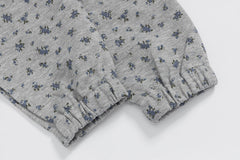 Reversible Floral Lace Zip‑Up Hooded Jacket