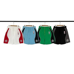 Broken Planet Sports and Leisure Colorful Reflective Strip Design Woven Speed Drying Shorts