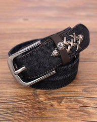 Punk Rock Studded Versatile Leather Belt
