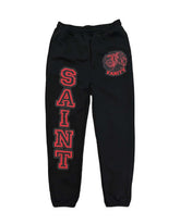 Saint Vanity Griffin Sweatpants Black/Red