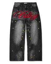 Vale Forever Cosmo Denim Pants Black