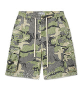 Vale Forever Soulja Camo Shorts Green
