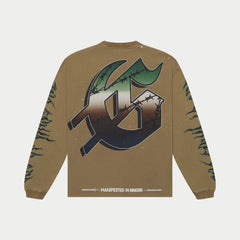 Air Strike Ls T-Shirt (Olive)