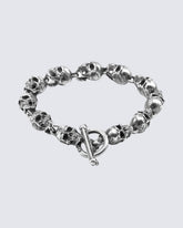 March 2024American Gothic Style Handcrafted Motorcycle Bracelet