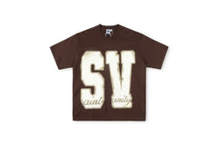 Saint Vanity Logo Tee Brown