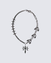 Punk Gothic Subcultural Vintage Cross Necklace