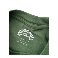 Sp5der Green Yellow Web Tee
