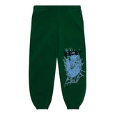 Sp5der Hunter Green Sweatpants