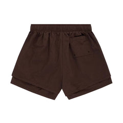 Sp5der OG Web Double Layer Short Brown/Orange