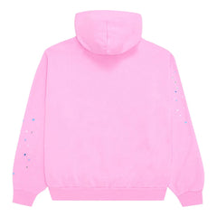 Sp5der OG Web Hoodie 'Pink'