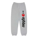Sp5der Souvenir Sweatpant 'Heather Grey'