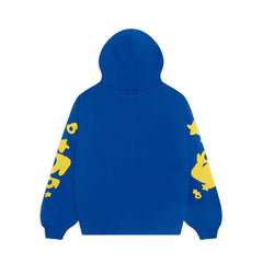 Sp5der TC Blue Beluga Hoodie Blue