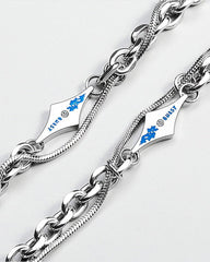 KIIKIO Titanium Steel Lava Wrap Bracelet with Unique Design