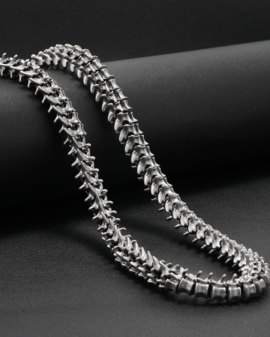 Titanium Steel Dragonbone Necklace