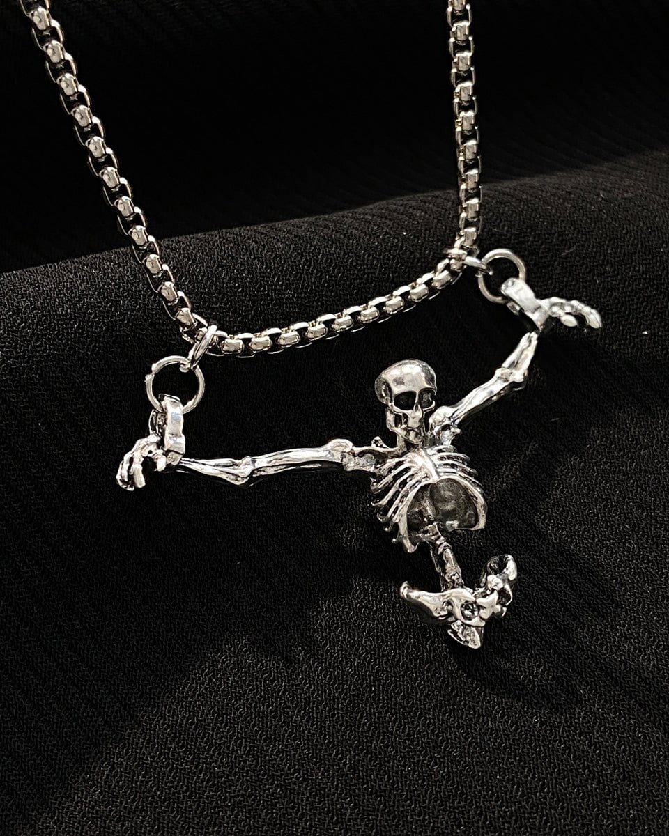 "Bound Skeleton" Gothic Necklace
