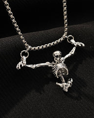 "Bound Skeleton" Gothic Necklace