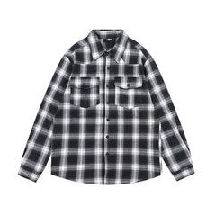 Street Ace We11done Oversized Plaid Shirt