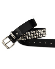 Studded Punk Style Leather Belt