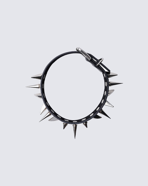 Dark Niche Punk Studded Choker
