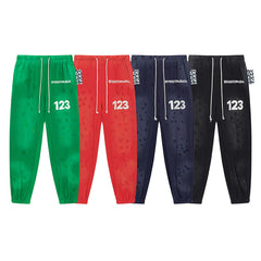 RRR123 Rivington 123 Splash‑Dye Jogger Sweatpants