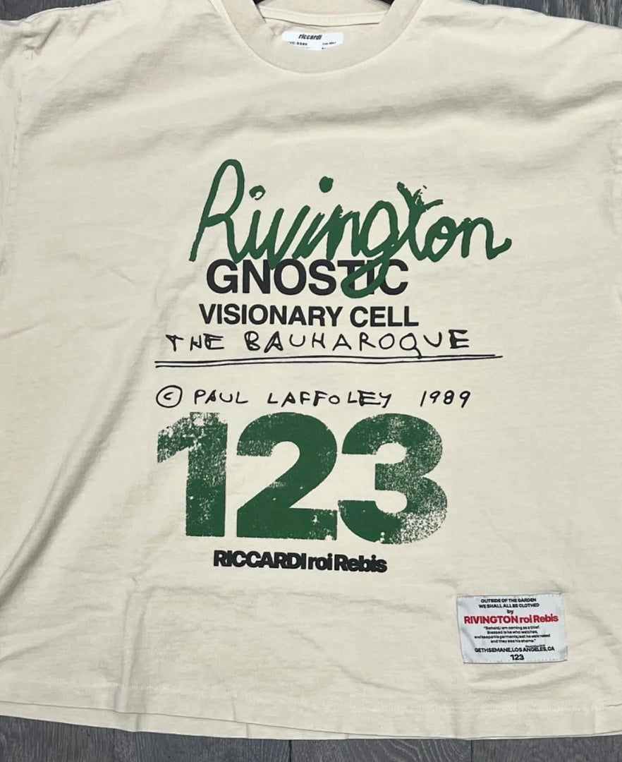 RRR123 Rivington Bauharoque Gnostic 123 Graphic Tee