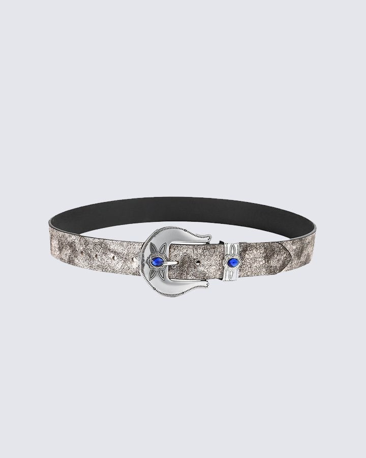 Vintage Western-Style Leather Belts