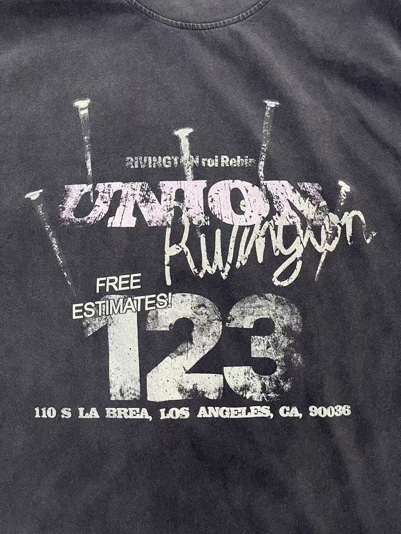 RRR123 Union 123 Babylon Mystery Oversized Graphic Tee