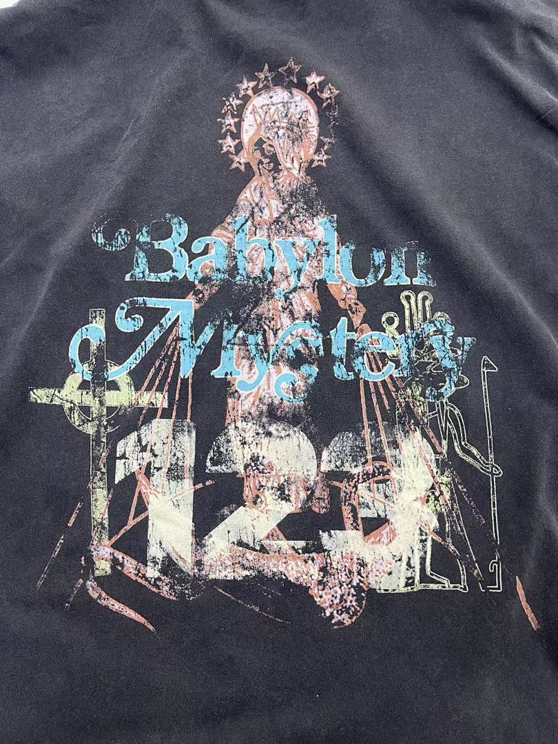 RRR123 Union 123 Babylon Mystery Oversized Graphic Tee