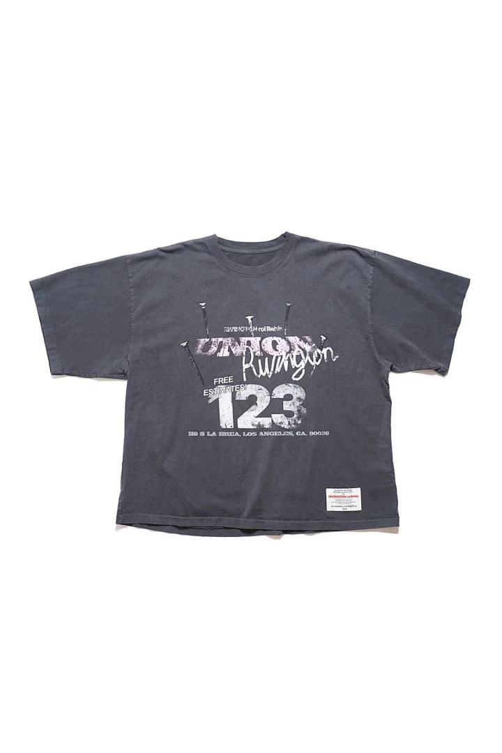 RRR123 Union 123 Babylon Mystery Oversized Graphic Tee