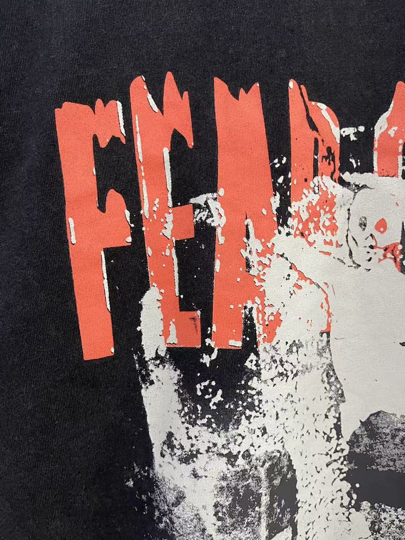 RRR123 Fear Of God Enemy 123 Graphic Oversized L/S Tee