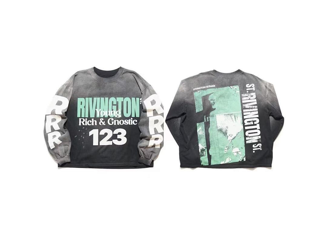 RRR123 Rivington Young Rich Gnostic 123 Long‑Sleeve Tee