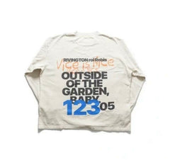RRR123 Florida Vice Is Nice 123‑05 Oversized Graphic Long‑Sleeve Tee